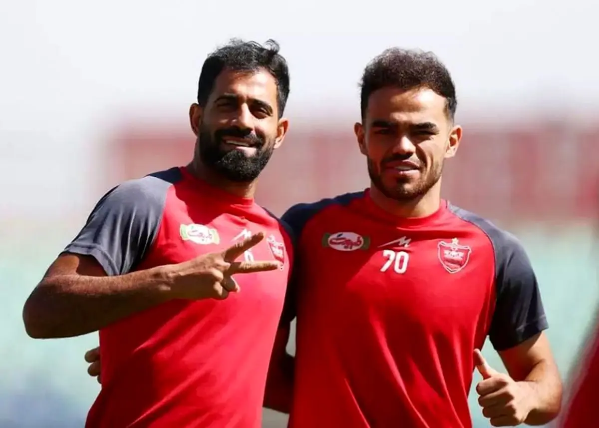 (عکس) کل‌کل ۲ ستاره پرسپولیس در اینستاگرام