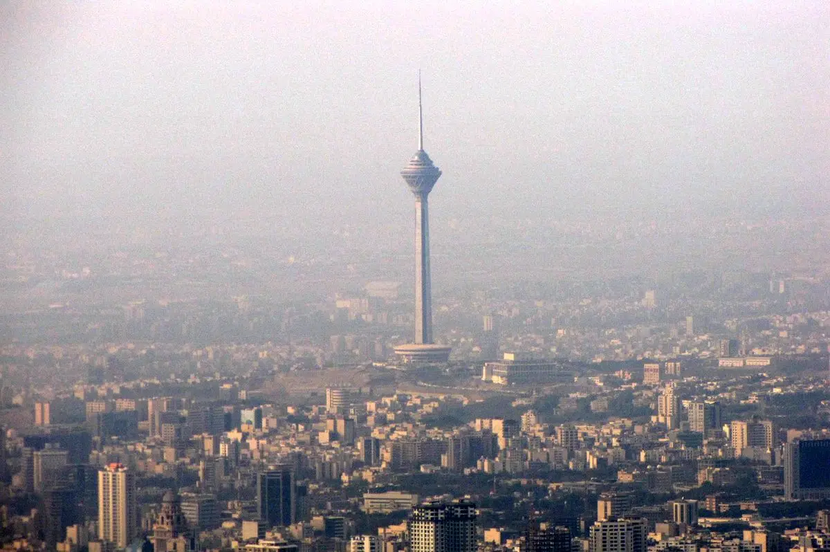 شاخص آلودگی هوای تهران؛ ۲۲ دی