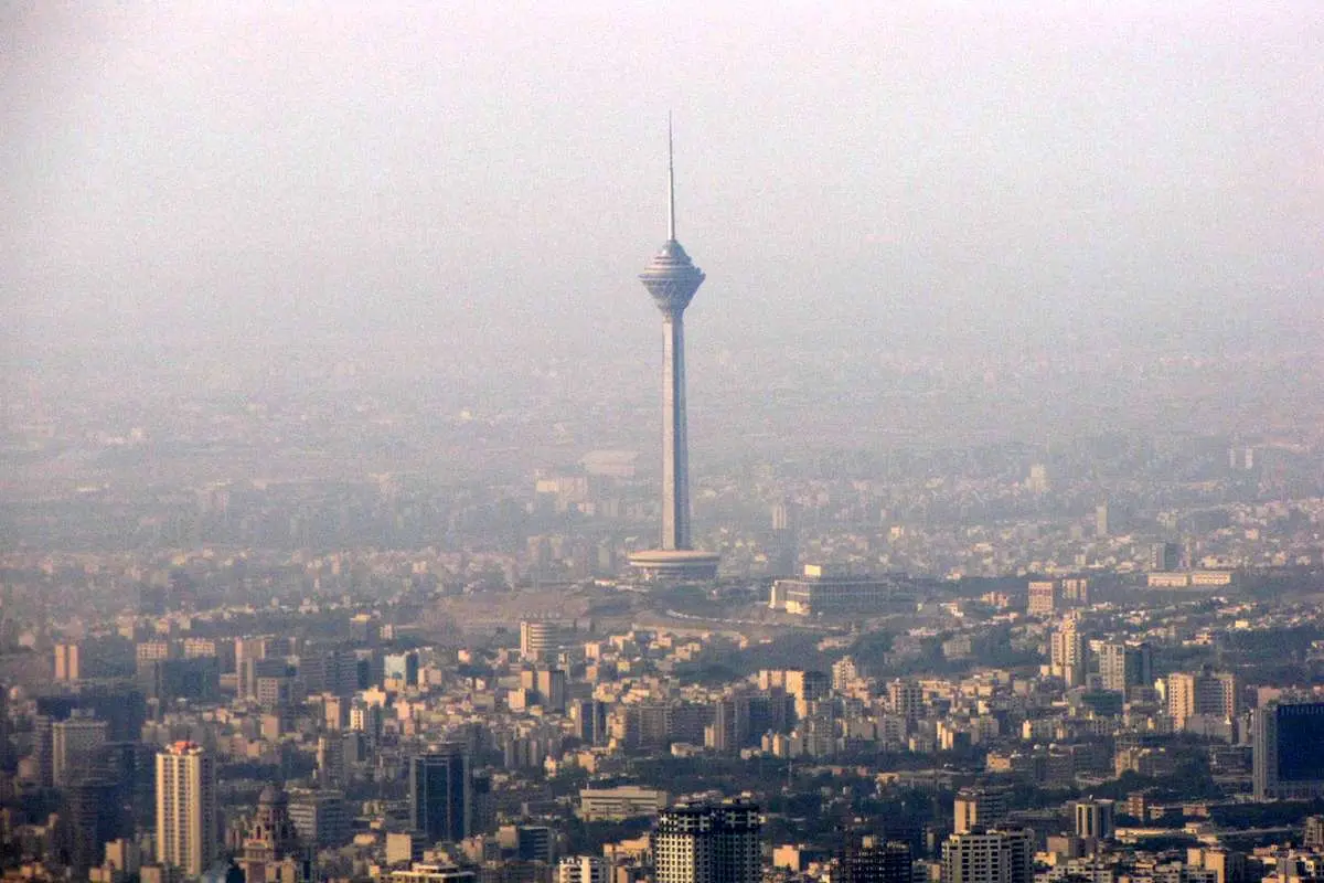 شاخص آلودگی هوای تهران؛ ۲۲ دی