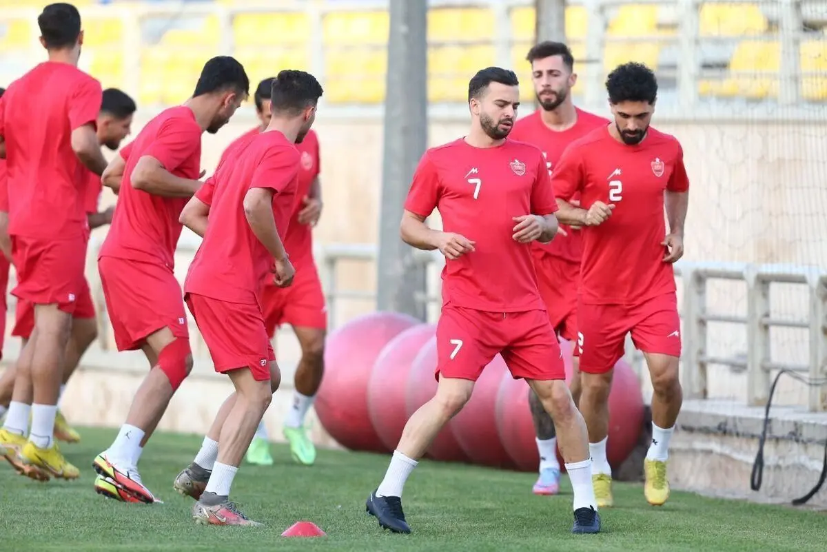 تصاویری از تمرین امروز پرسپولیس