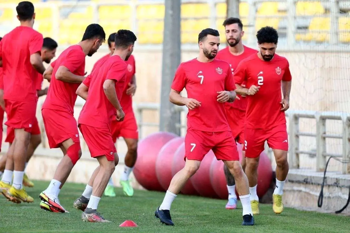 تصاویری از تمرین امروز پرسپولیس