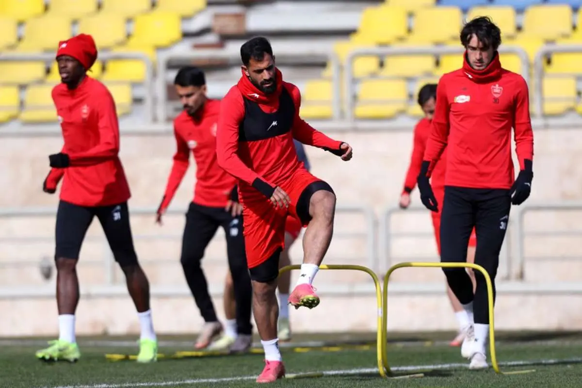 آنالیز تاکتیک های تراکتور در تمرین پرسپولیس