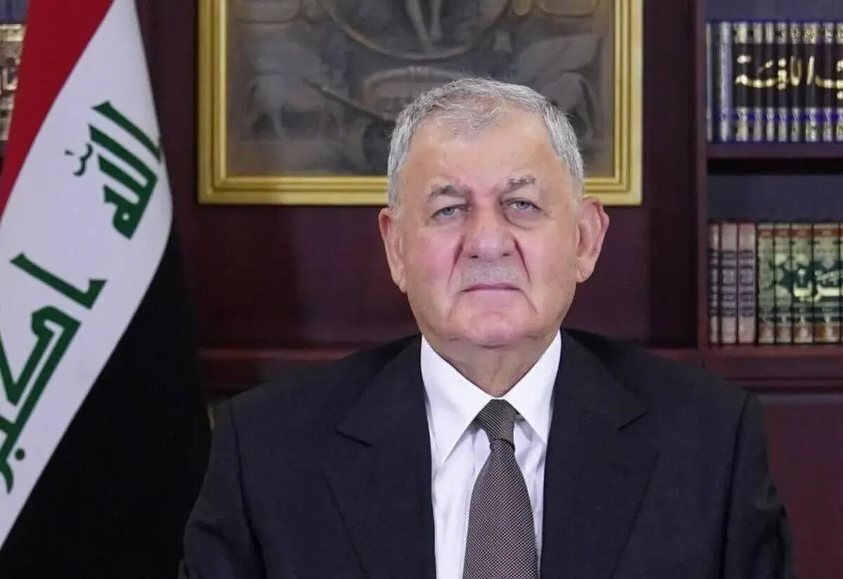 رئیس‌جمهور عراق: روابط ما با ایران عادی و دوستانه است؛ به هیچ کشوری اجازه دخالت نخواهیم داد