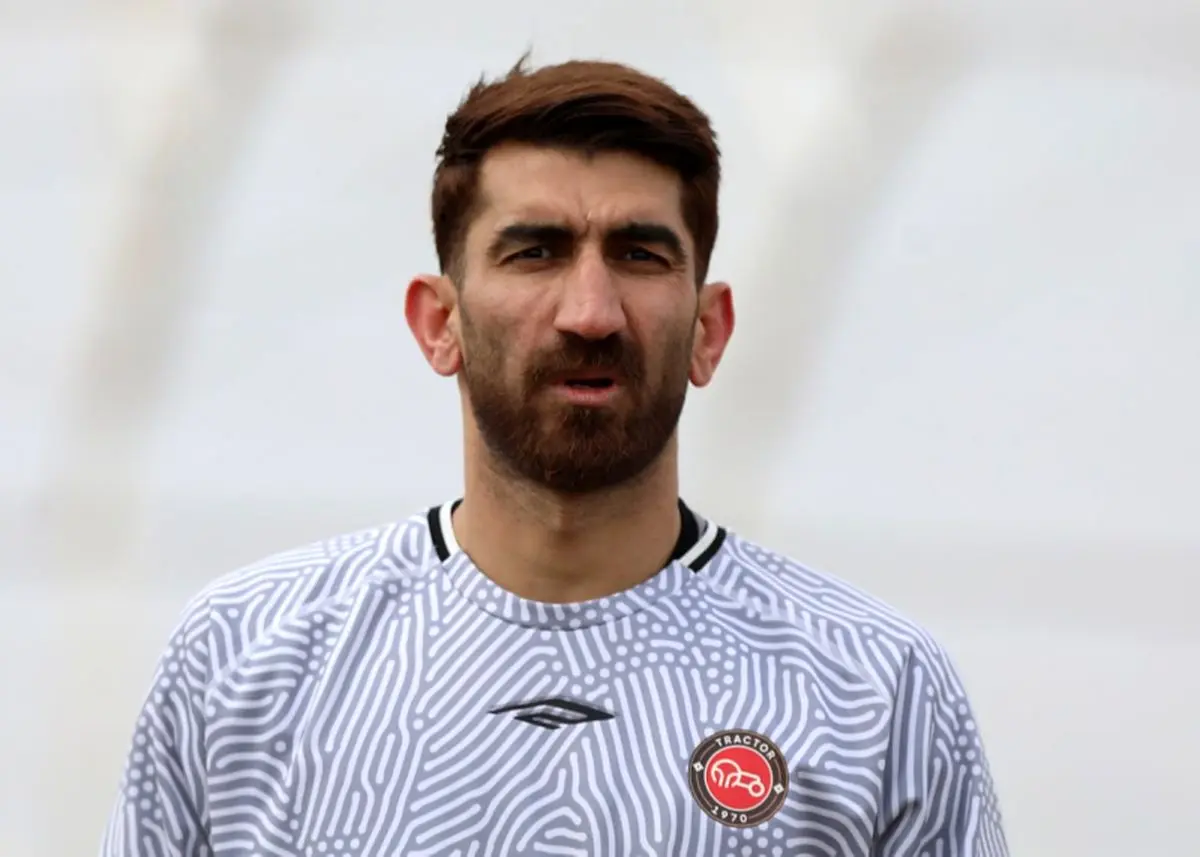 (عکس) خوش و بش پرسپولیسی‌ها با بیرانوند