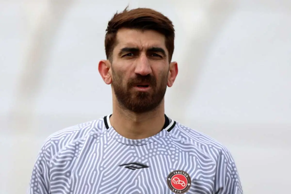 (عکس) خوش و بش پرسپولیسیها با بیرانوند
