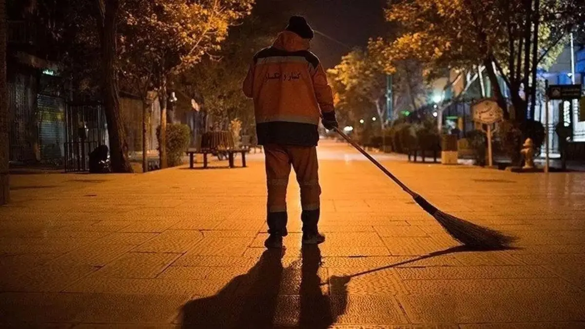 فوت غم‌انگیز یک پاکبان حین انجام وظیفه در کرمان