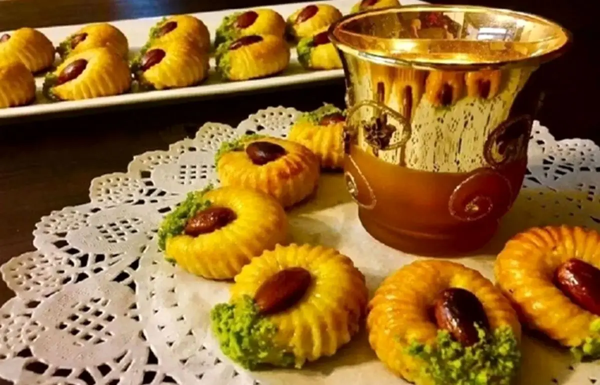 (ویدئو) طرز تهیه شیرینی شانه‌ای ترکی (تاراک تاتلیسی)