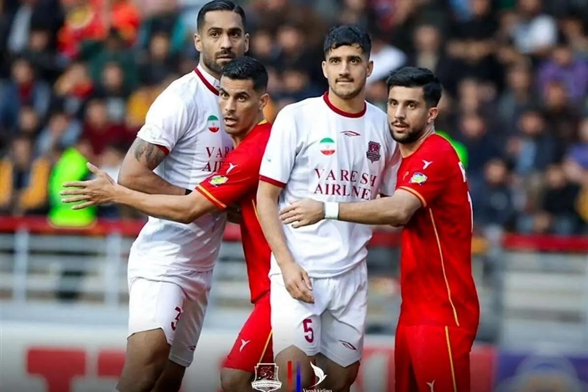 برد ۱ - ۰ فولاد مقابل نساجی؛ یحیی جایگاه پرسپولیس را گرفت