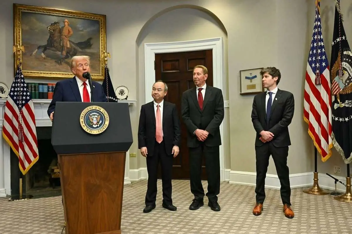 «استارگیت»‌ در آمریکا کلید خورد؛ ۵۰۰ میلیارد دلار برای هوش مصنوعی