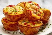 طرز تهیه مافین پیتزایی بدون فر