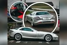 (تصاویر) ترکیبی از قدرت و ظرافت؛ مرسدس بنز SLR مک‌لارن