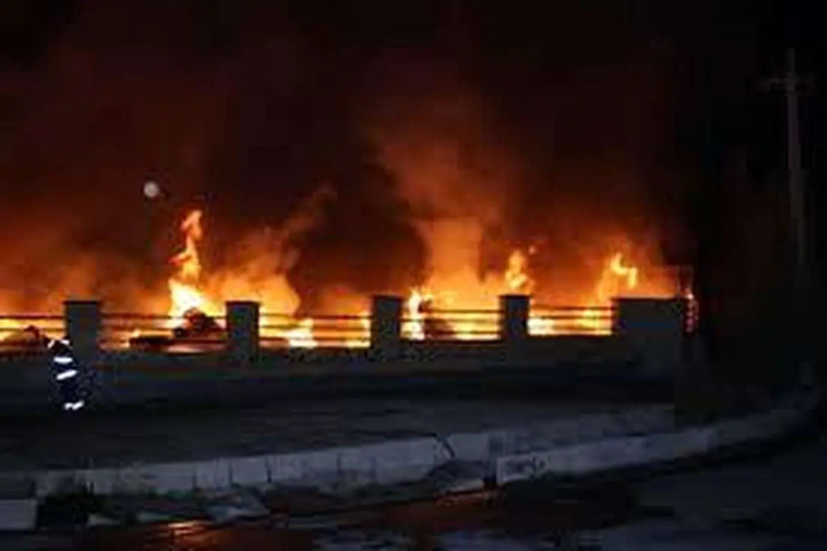 انفجار مرگبار مخزن کارخانه روغنکشی در منجیل
