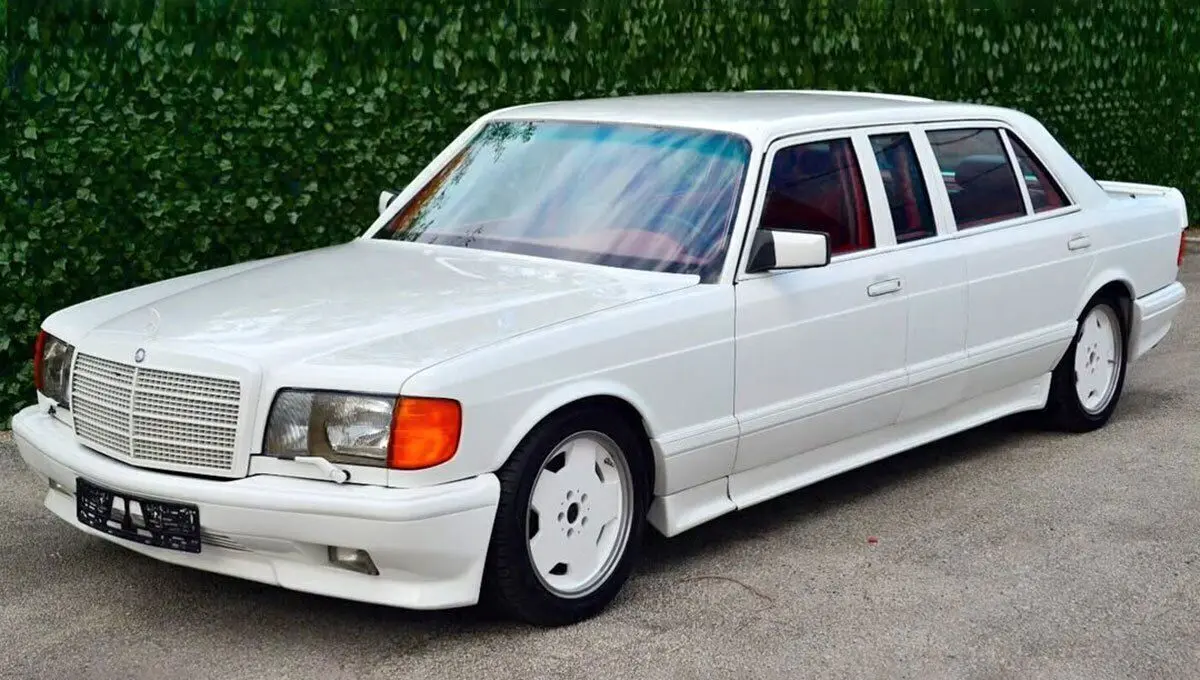(تصاویر) مرسدس بنز 500SEL کشیده: شاهکار لوکس از کارات دوشاتله