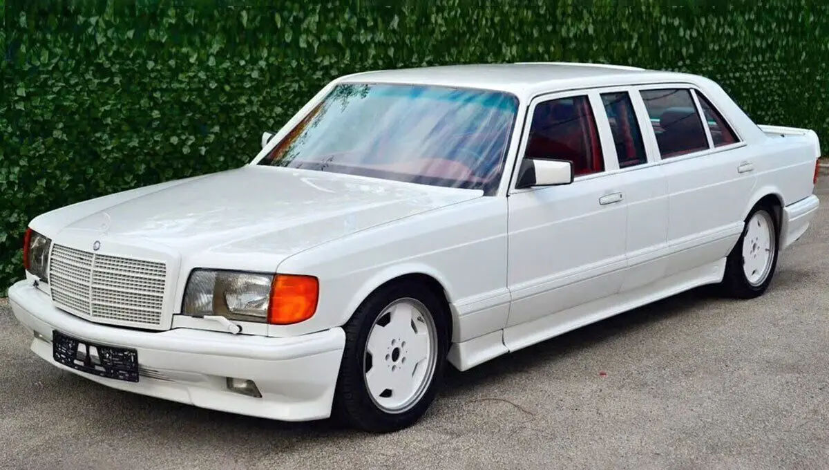 (تصاویر) مرسدس بنز 500SEL کشیده: شاهکار لوکس از کارات دوشاتله