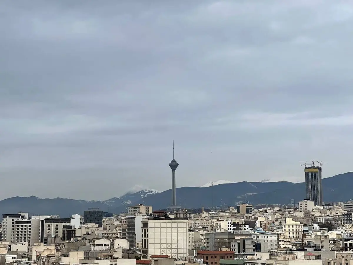 شاخص آلودگی هوای تهران؛ امروز ۱۱ بهمن