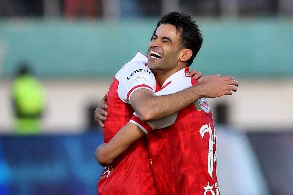 (ویدیو) گل اول پرسپولیس به فولاد توسط آل‌کثیر دقیقه ۳۹