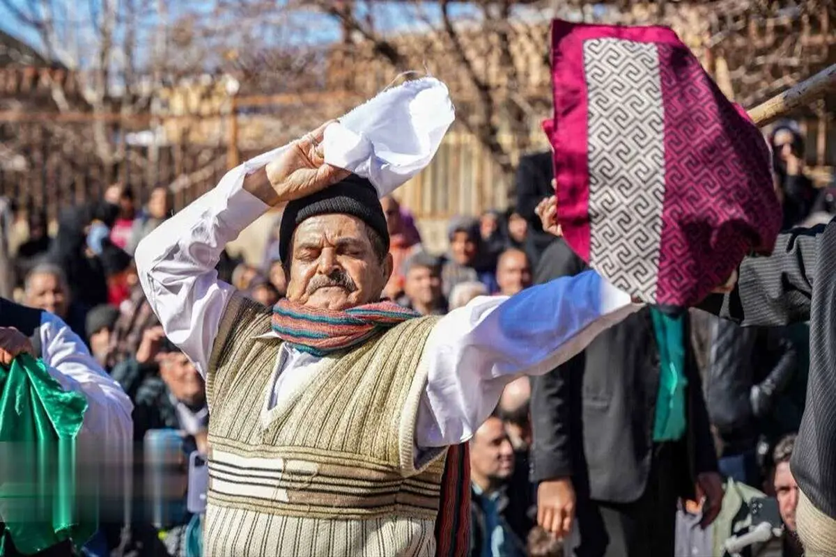 (تصاویر) جشن سنتی کردعلی روستای ورکان