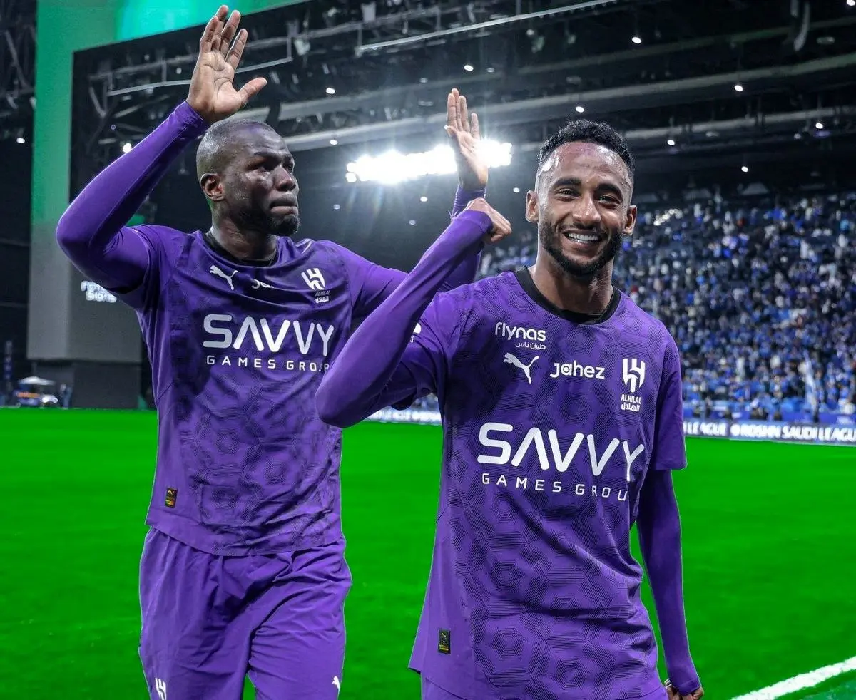 جشنواره گل الهلالی‌ها قبل از بازی با پرسپولیس
