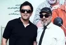 ببینید؛ تیپ کراواتی رضا عطاران در اکران «اجل معلق»
