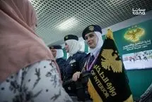 زنان پلیس سوریه در نمایشگاه دمشق