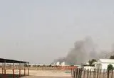 ویدئو؛ انفجار در پایگاه نظامی التاجی بغداد
