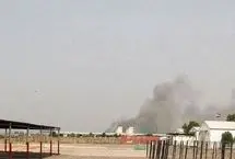 ویدئو؛ انفجار در پایگاه نظامی التاجی بغداد