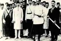 «رضاخان» پشت تیربار در کرمانشاه؛ سال 1291