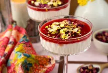 دسر محلبی با به؛ طعم خاص و بهشتی 