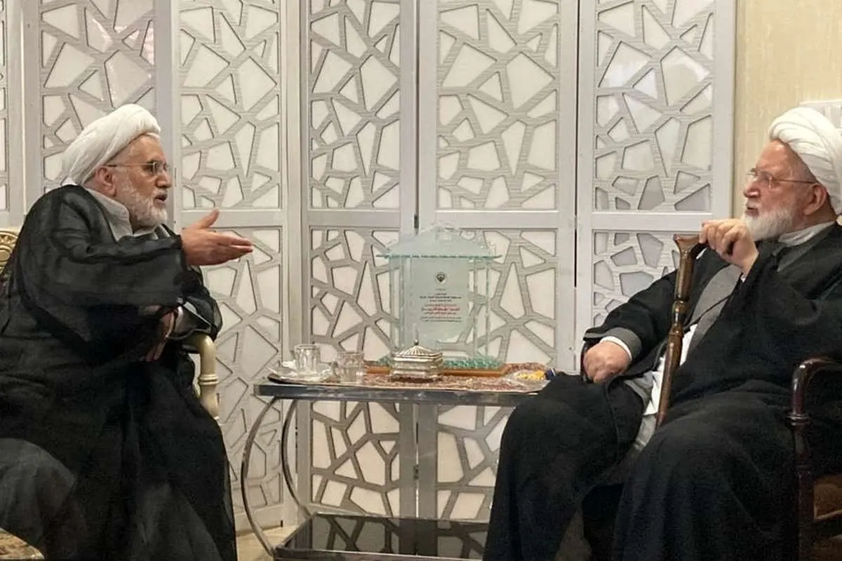 عبدالله نوری به دیدار مهدی کروبی رفت