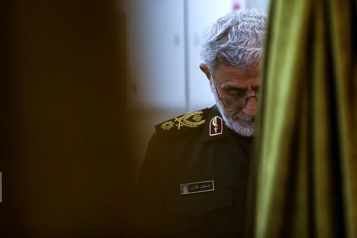 عکس سلفی با سردار قاآنی