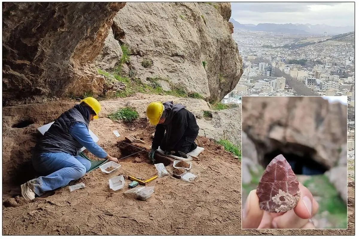 کشف آثار انسانهای ۸۰ هزار ساله در خرم آباد تاریخ