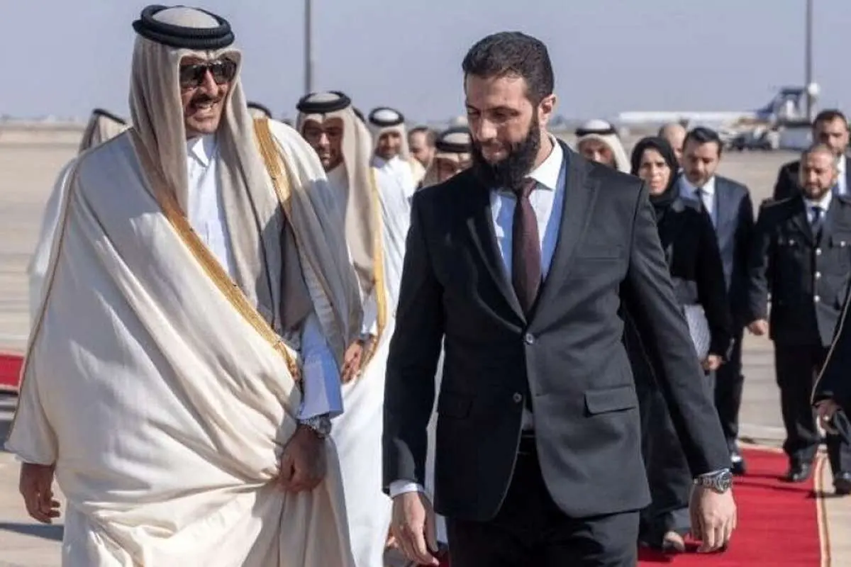 جولانی وارد دوحه شد