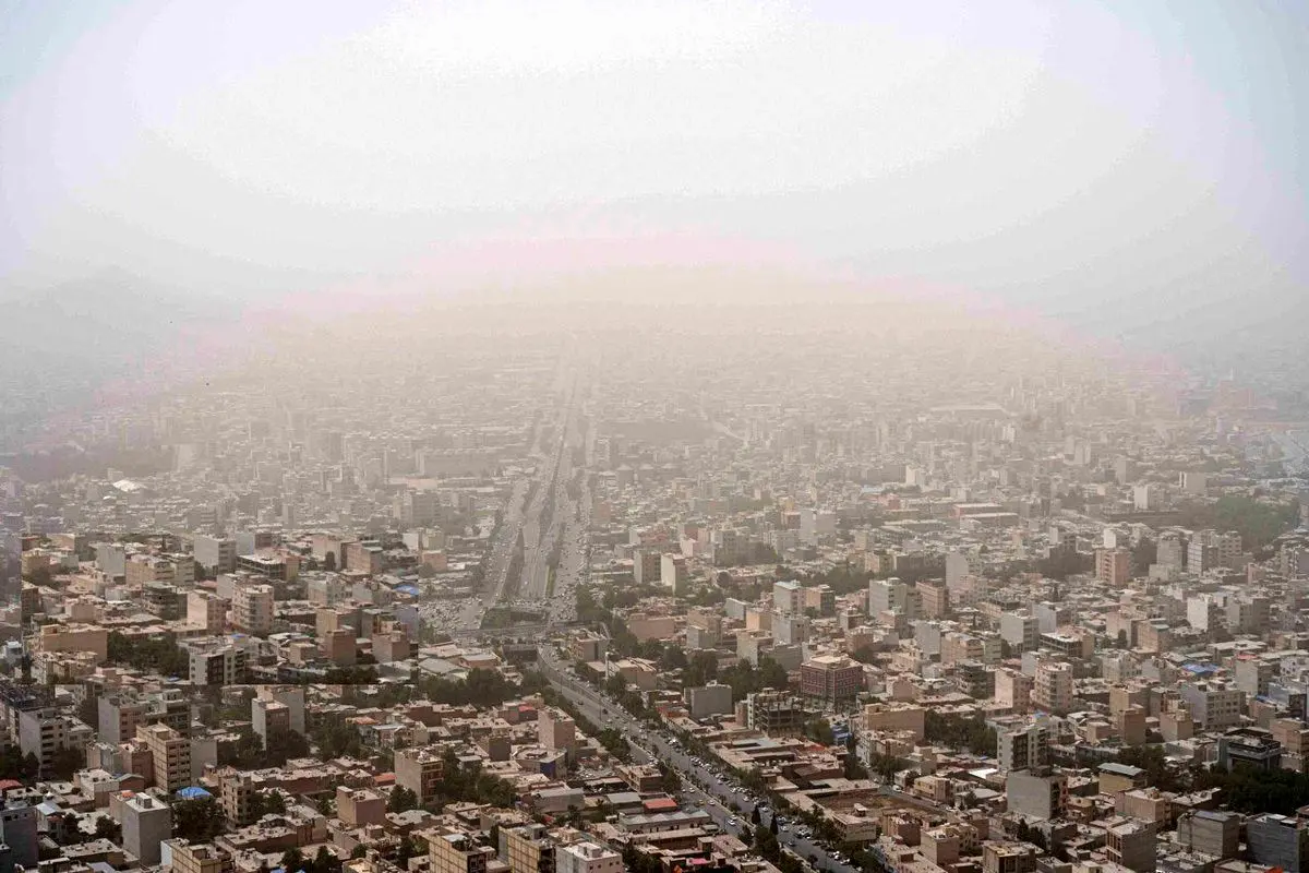 تصاویر؛ شاخص آلودگی «۵۰۰»؛ هشدار سطح قرمز در لرستان