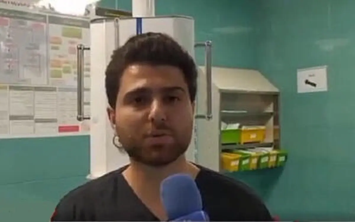 ببینید؛ نجات کودک ۲۰ ماهه توسط پرستار نهاوندی