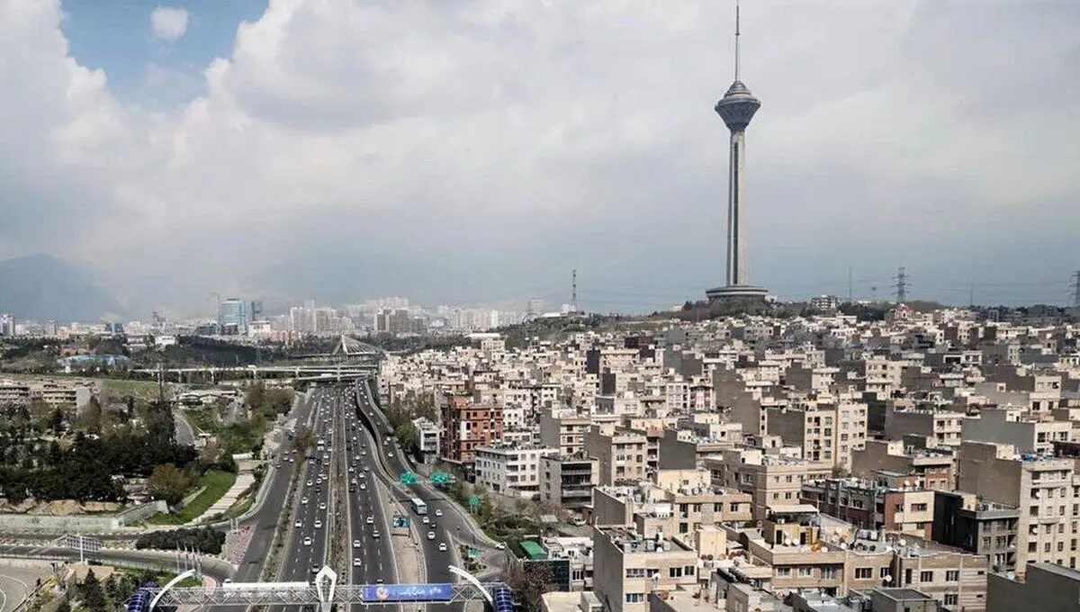 وزش باد شدید و احتمال گرد و خاک در تهران