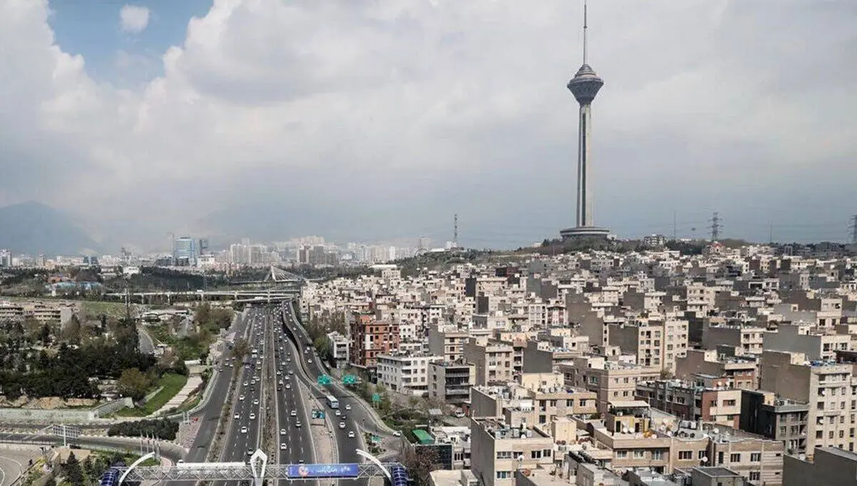 وزش باد شدید و احتمال گرد و خاک در تهران