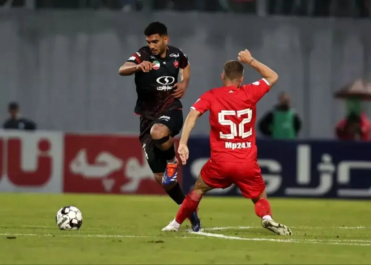 ببینید؛ خلاصه بازی نساجی مازندران ۰ - پرسپولیس ۱