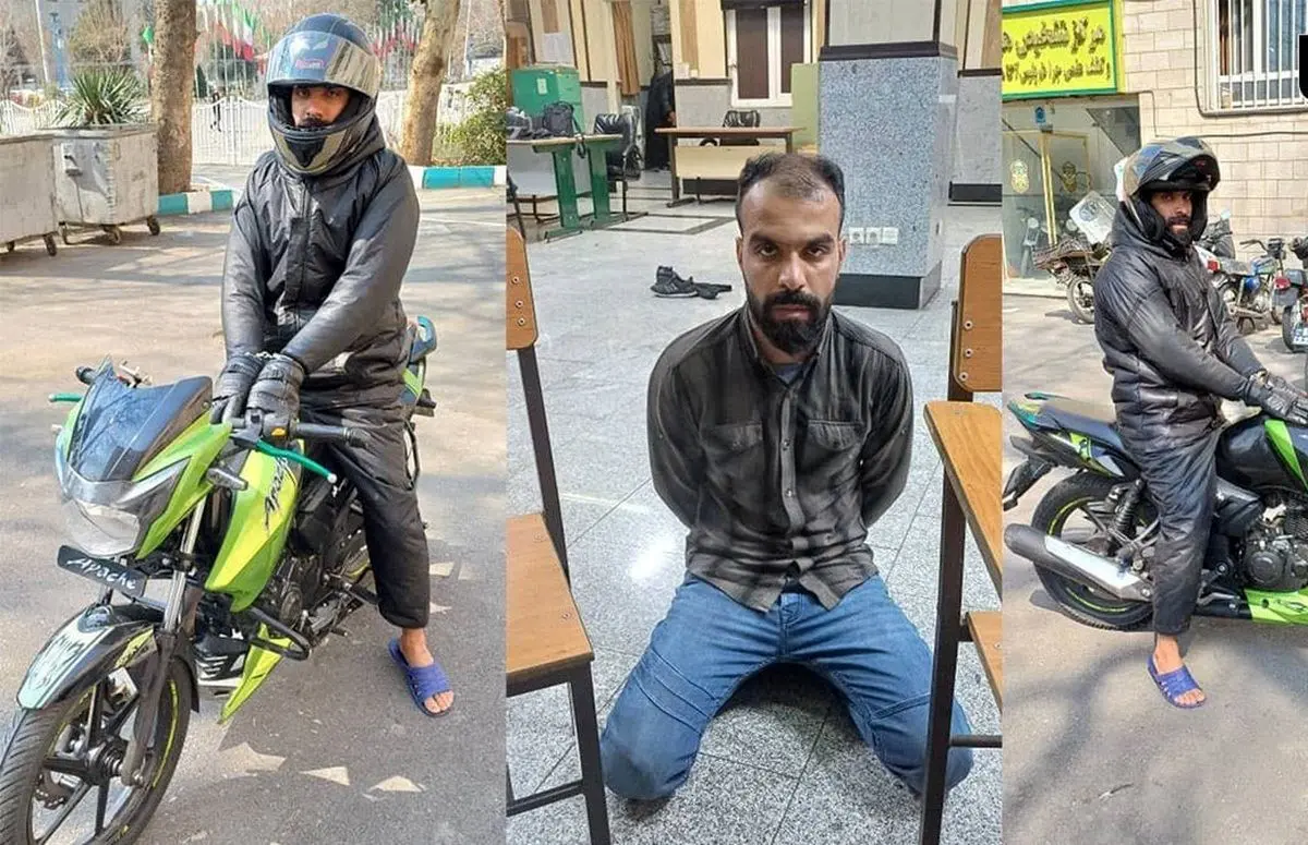 ببینید؛ لحظه دستگیری عامل تجاوز سریالی زنان تهرانی