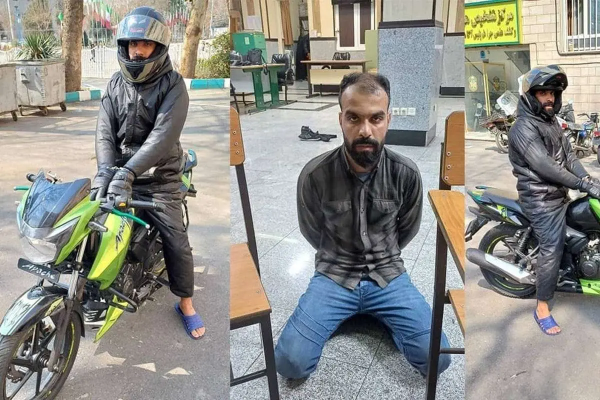 ببینید؛ لحظه دستگیری عامل تجاوز سریالی زنان تهرانی