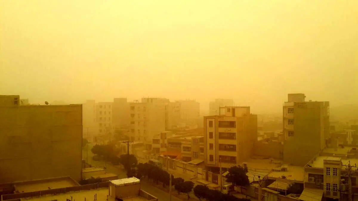 ببینید؛ گرد و غبار شدید ایلام را فرا گرفت