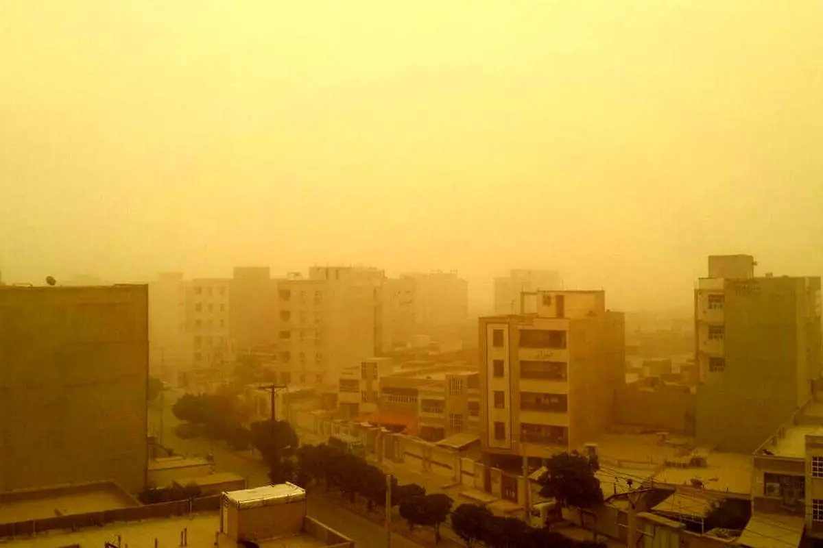 ببینید؛ گرد و غبار شدید ایلام را فرا گرفت