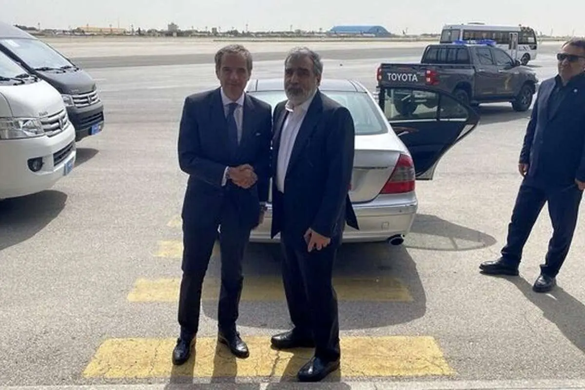 گروسی تهران را ترک کرد
