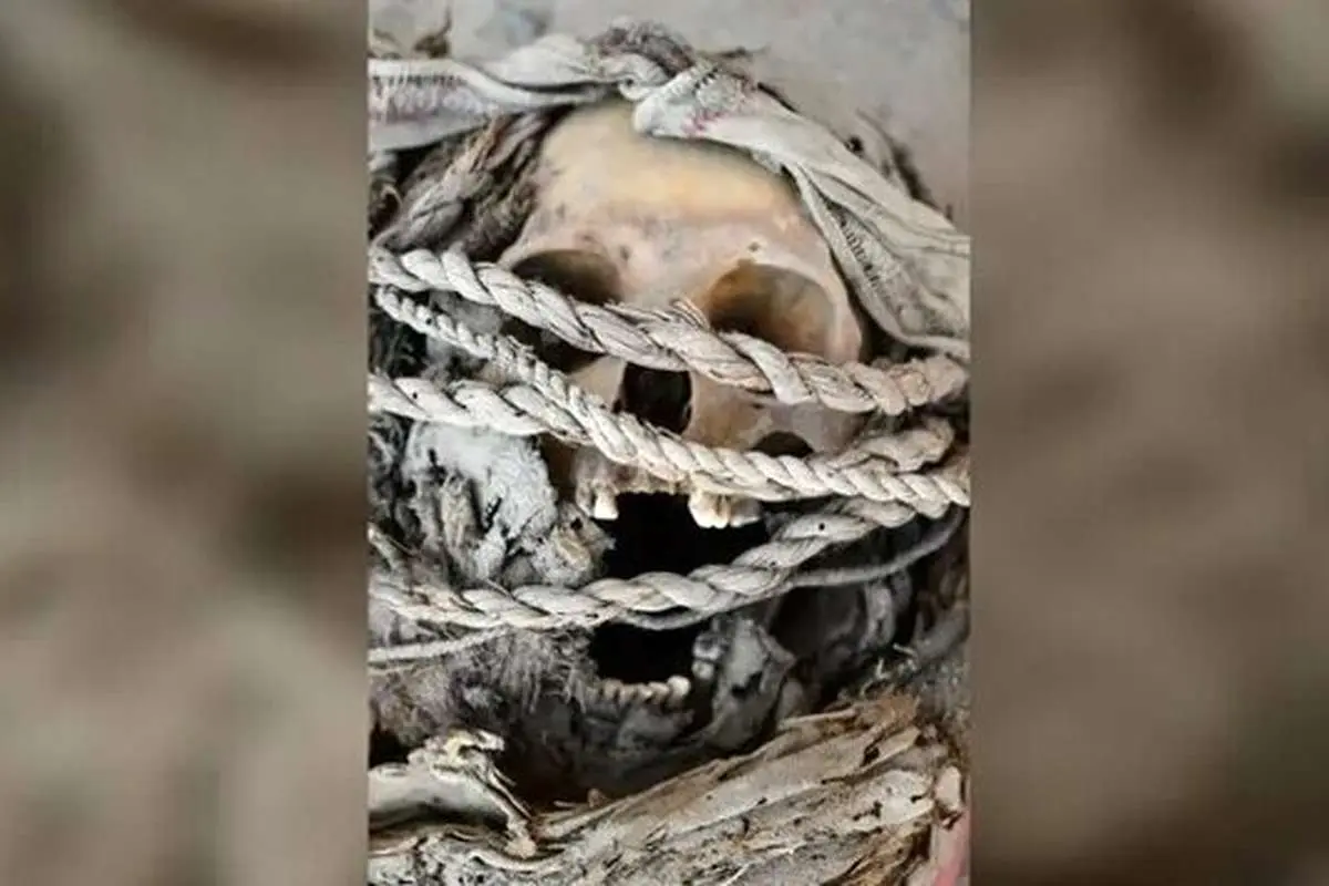 کشف مقبره عظیم دایره‌ای با ۲۴ اسکلت مرد، زن و کودک