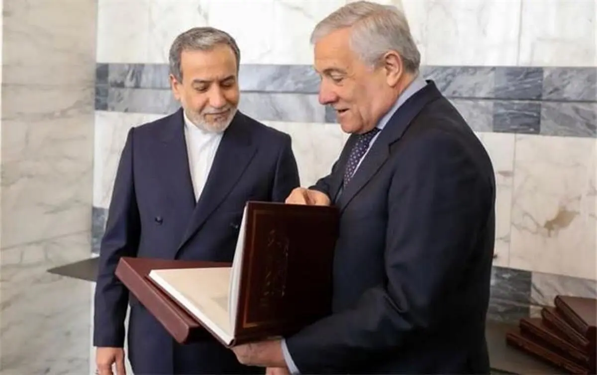 گفت‌وگوی تلفنی عراقچی و وزیر خارجه ایتالیا قبل از عزیمت به تهران