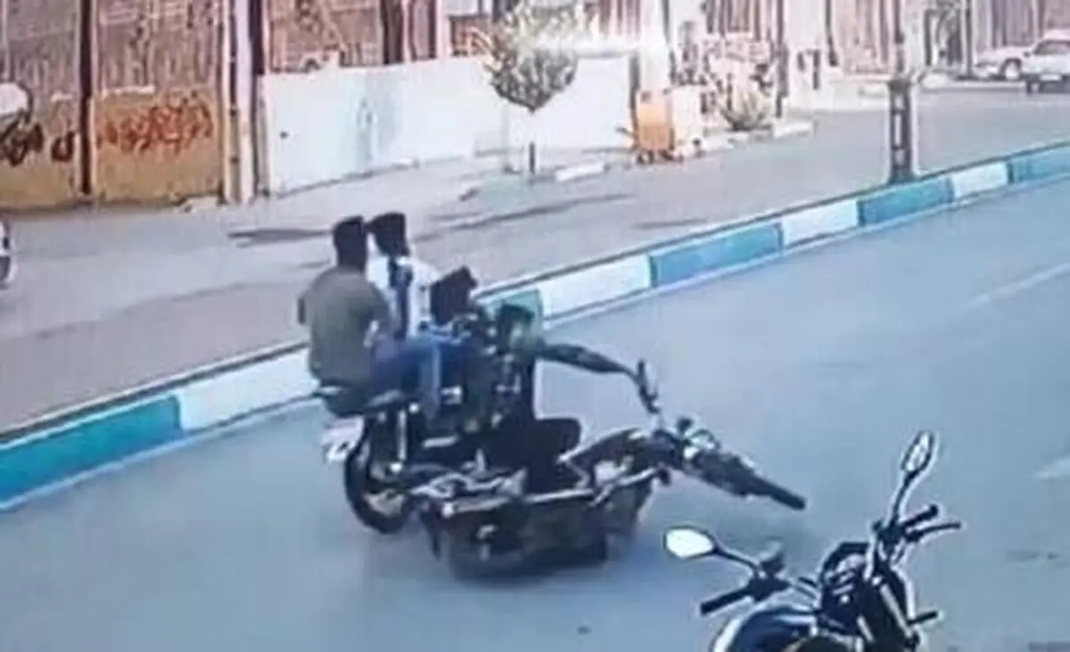 ببینید؛ تصادف عجیب و فرار مقصر از صحنه در میبد
