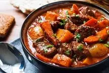 خوراک گوشت ترکی؛ خوراک خوشمزه و مقوی
