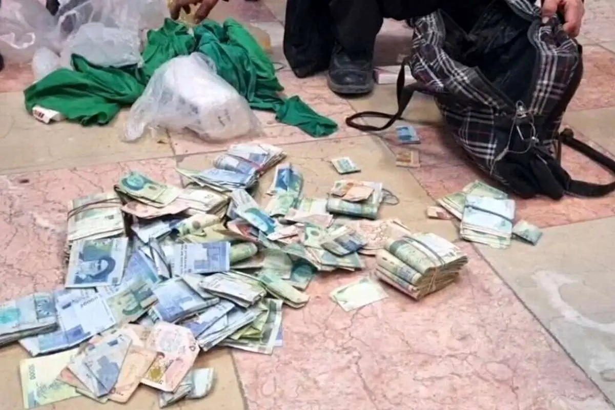 دست گدای میلیونر در تبریز رو شد