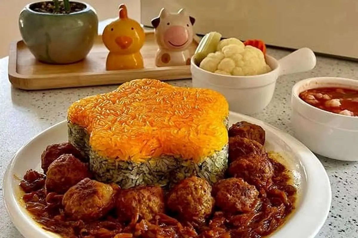طرز تهیه باقالی پلو با خوراک کوفته قلقلی