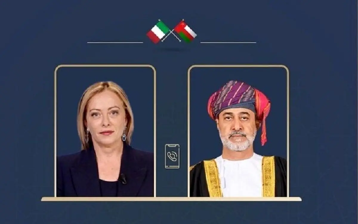 گفت وگوی سلطان عمان با نخست وزیر ایتالیا درباره مذاکرات