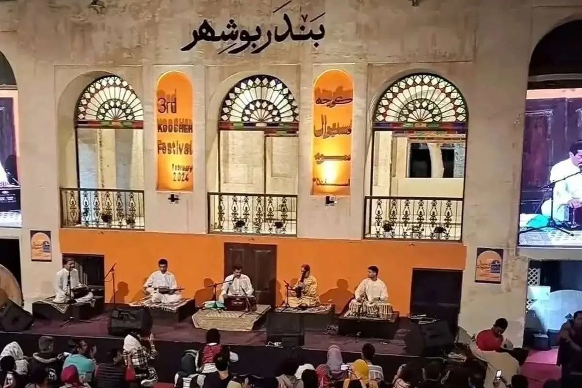 تصاویر؛ شب نخست فستیوال کوچه در بوشهر